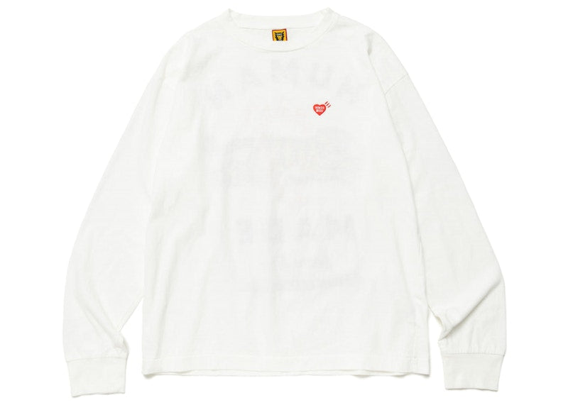 Human Made Graphic #3 L/S T-Shirt White