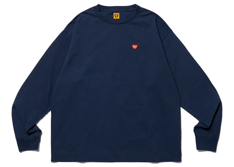 Human Made Graphic L/S #6 T-shirt Navy