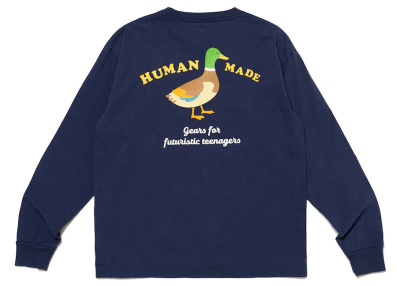 Human Made Graphic L/S T-Shirt #3 T-shirt Navy