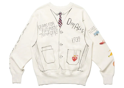Human Made Graphic Sweatshirt White