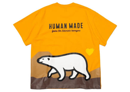Human Made Graphic T-shirt Yellow