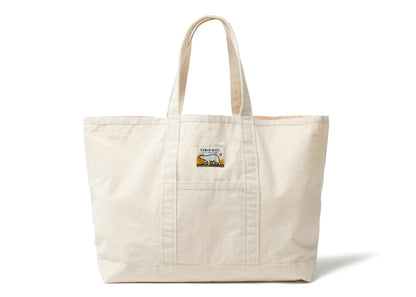 Human Made Grocery Tote Bag Natural White
