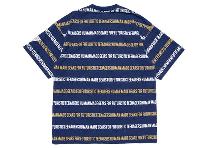 Human Made HM Striped T-Shirt Navy