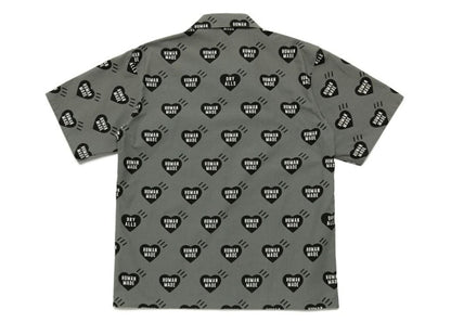 Human Made Heart Aloha Shirt Grey