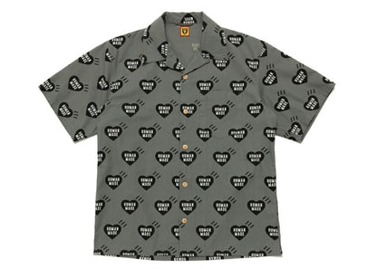 Human Made Heart Aloha Shirt Grey