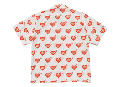 Human Made Heart Aloha Shirt White