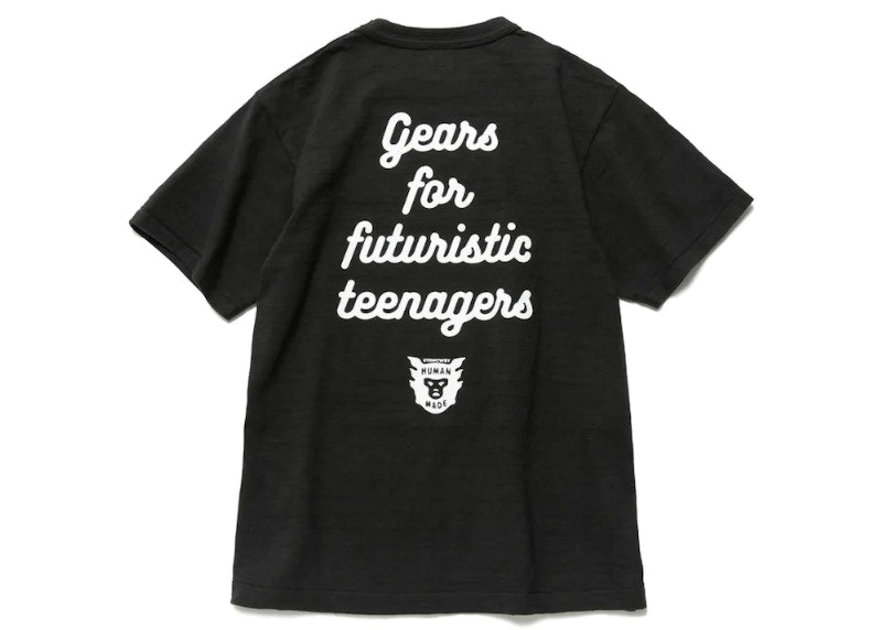 Human Made Heart Badge T-Shirt Black Red