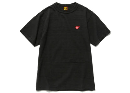 Human Made Heart Badge T-Shirt Black Red