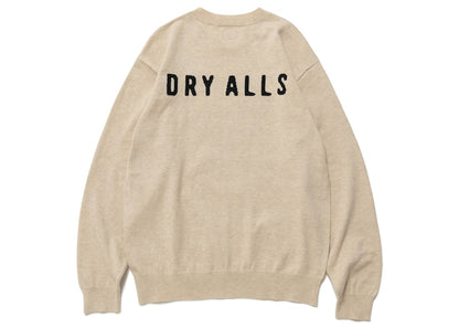 Human Made Heart L/S Knit Sweater Beige