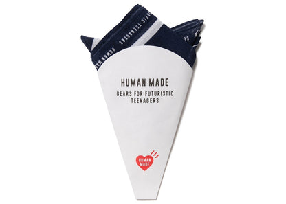 Human Made Heart Logo Bandana Navy