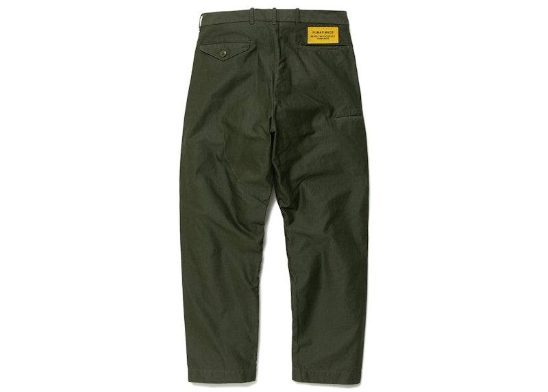 Human Made Heart Logo Chino Pants Olive Drab