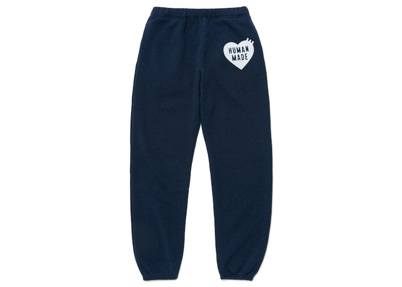 Human Made Heart Logo Sweatpants Navy