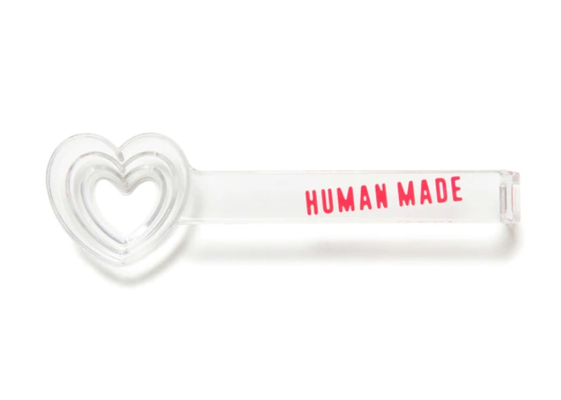 Human Made Heart Measuring Spoon Clear
