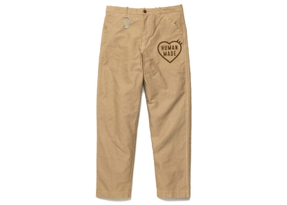 Human Made Heart Print Chino Pants Beige