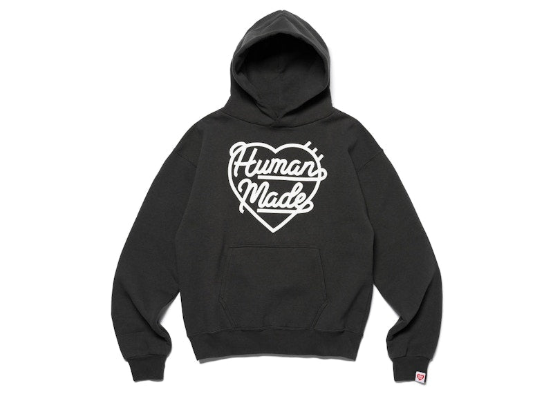 Human Made Heart Sweat Hoodie (FW22) Black