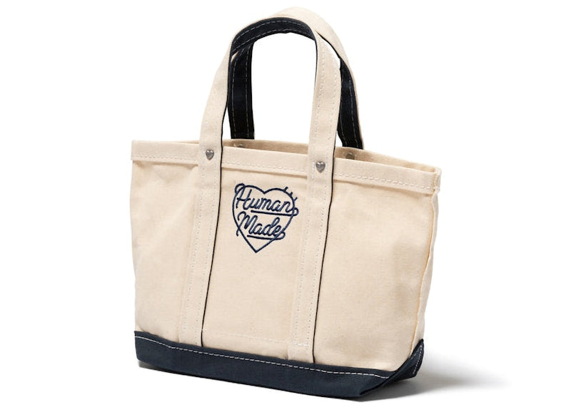 Human Made Heavy Canvas Small Tote Bag Navy