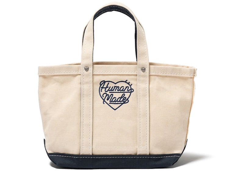 Human Made Heavy Canvas Small Tote Bag Navy