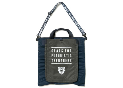 Human Made Helmet Bag Navy