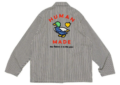 Human Made Hickory Coverall Jacket Indigo