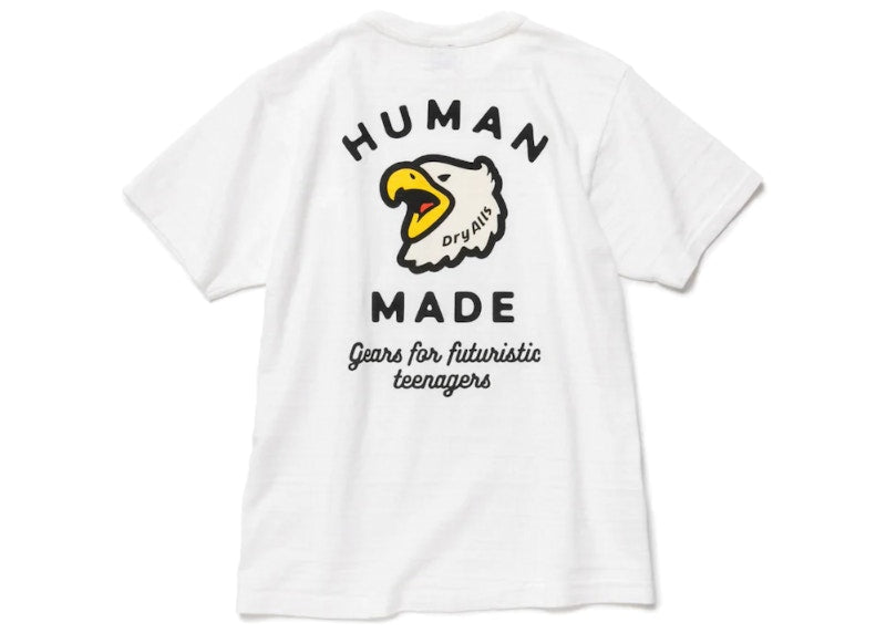 Human Made Human Logo #1 Pocket T-Shirt White