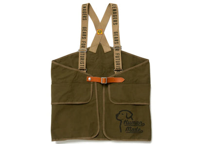 Human Made Hunting Vest Olive Drab