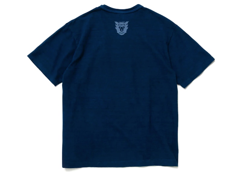 Human Made Indigo #1 T-Shirt Indigo Blue