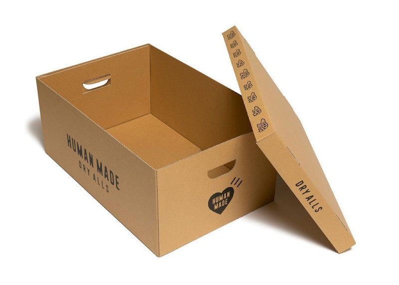 Human Made Large File Box Brown