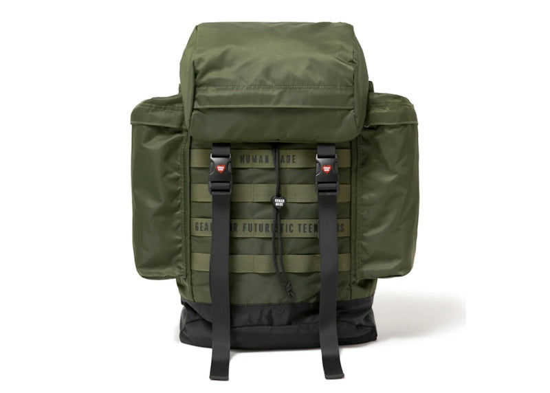 Human Made Military Back Pack Olive Drab