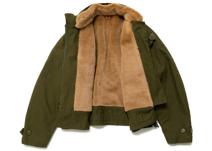 Human Made Military Motorcycle Jacket Olive Drab