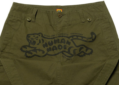 Human Made Military Motorcycle Pants Olive Drab