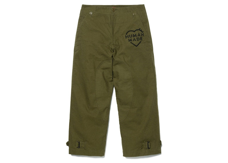 Human Made Military Motorcycle Pants Olive Drab