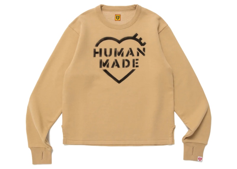Human Made Military Sweatshirt #1 Sweatshirt Beige