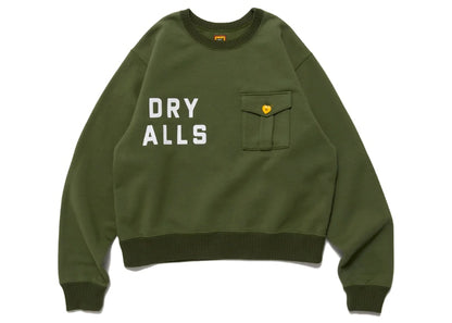 Human Made Military Sweatshirt #2 Sweatshirt Olive Drab