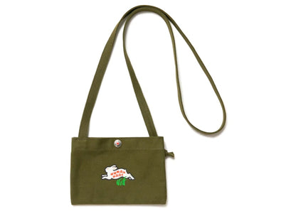 Human Made Mini Shoulder Bag Olive Drab