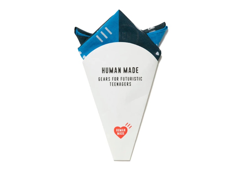 Human Made Monthly August Bandana Blue Black