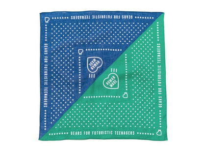 Human Made Monthly June Bandana Blue/Green