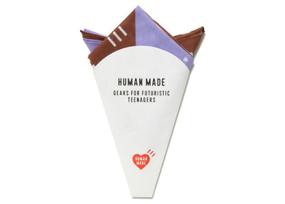 Human Made Monthly September Bandana Brown Purple