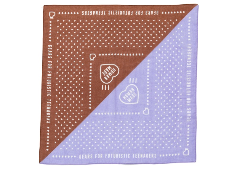 Human Made Monthly September Bandana Brown Purple