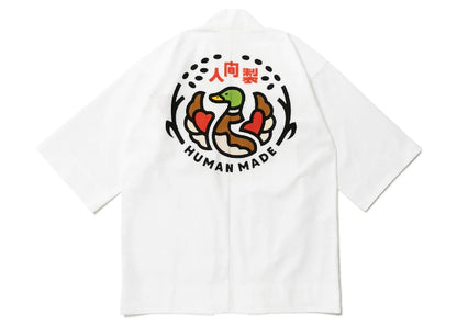 Human Made Ningen-Sei Happi Coat White