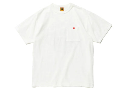 Human Made Ningen-Sei Indigo Pocket T-Shirt White