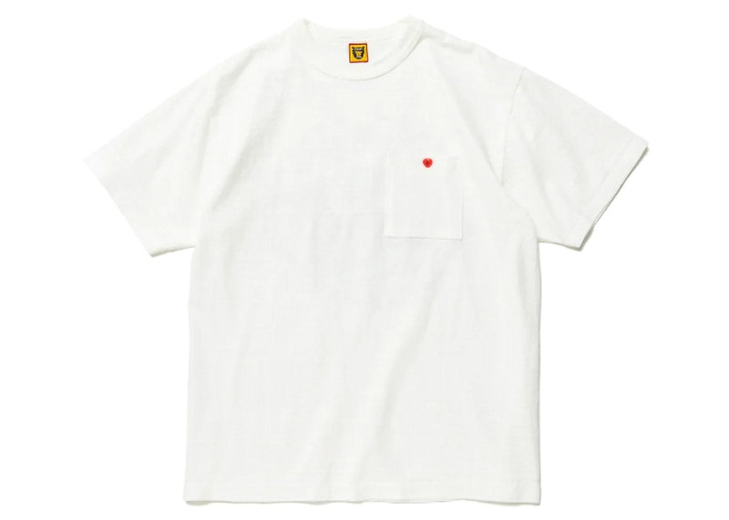 Human Made Ningen-Sei Indigo Pocket T-Shirt White