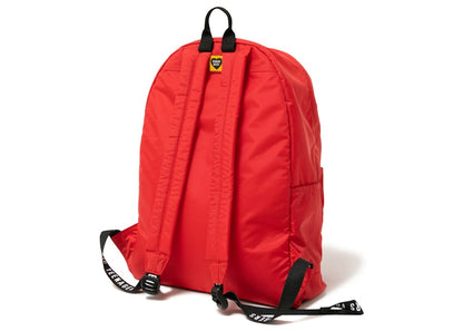 Human Made Nylon Heart Backpack Red