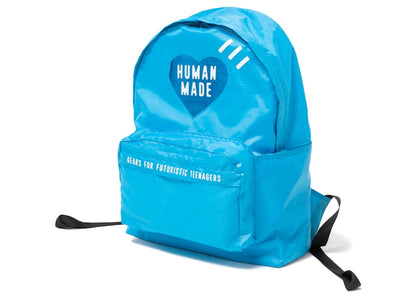 Human Made Nylon Ripstop Heart Backpack Blue