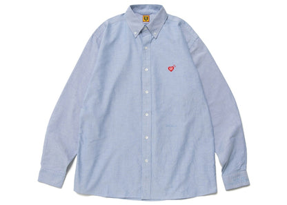 Human Made Oxford BD L/S Shirt Blue