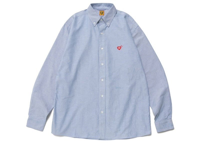 Human Made Oxford BD L/S Shirt Blue