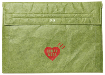 Human Made PC Tablet 16 Inch Sleeve Olive Drab