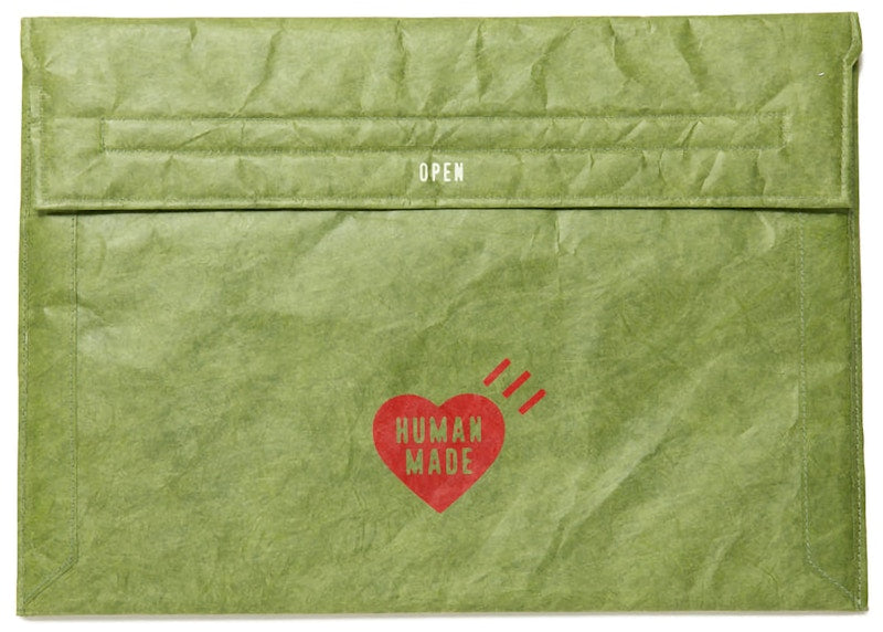 Human Made PC Tablet 16 Inch Sleeve Olive Drab