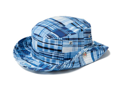 Human Made Patchwork Bucket Hat Blue