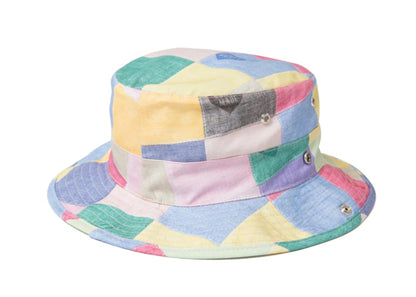 Human Made Patchwork Bucket Hat Pink