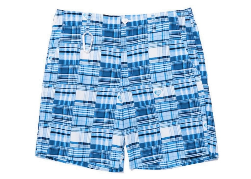 Human Made Patchwork Shorts Blue
